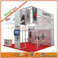 double deck aluminum extrusion stall system for trade show display booth